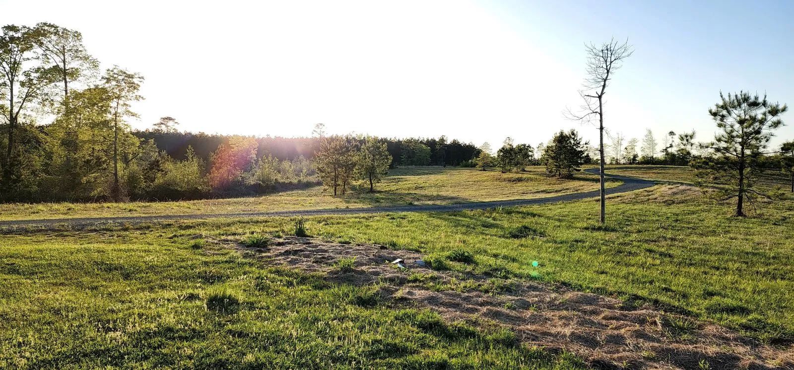 Aerial view of Estrella Vista Ranch acreage